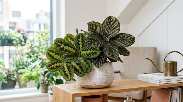 Como Cultivar Maranta e Calateia: Guia Definitivo de Folhas Aveludadas, Umidade do Ar e Luz Indireta