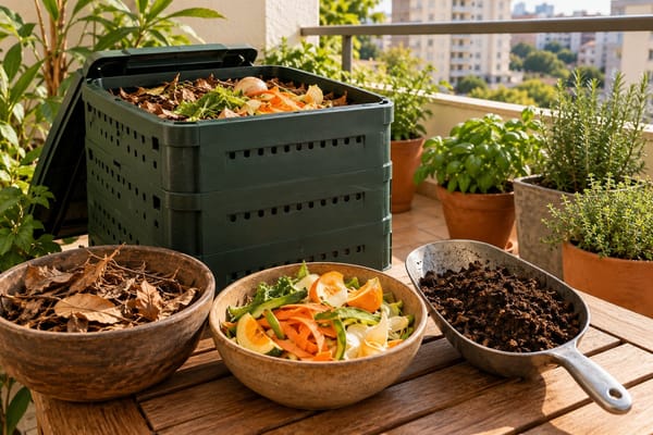 A Alquimia da Terra Viva: Guia Completo de Compostagem Doméstica e Produção de Adubos Orgânicos sem Mau Cheiro
